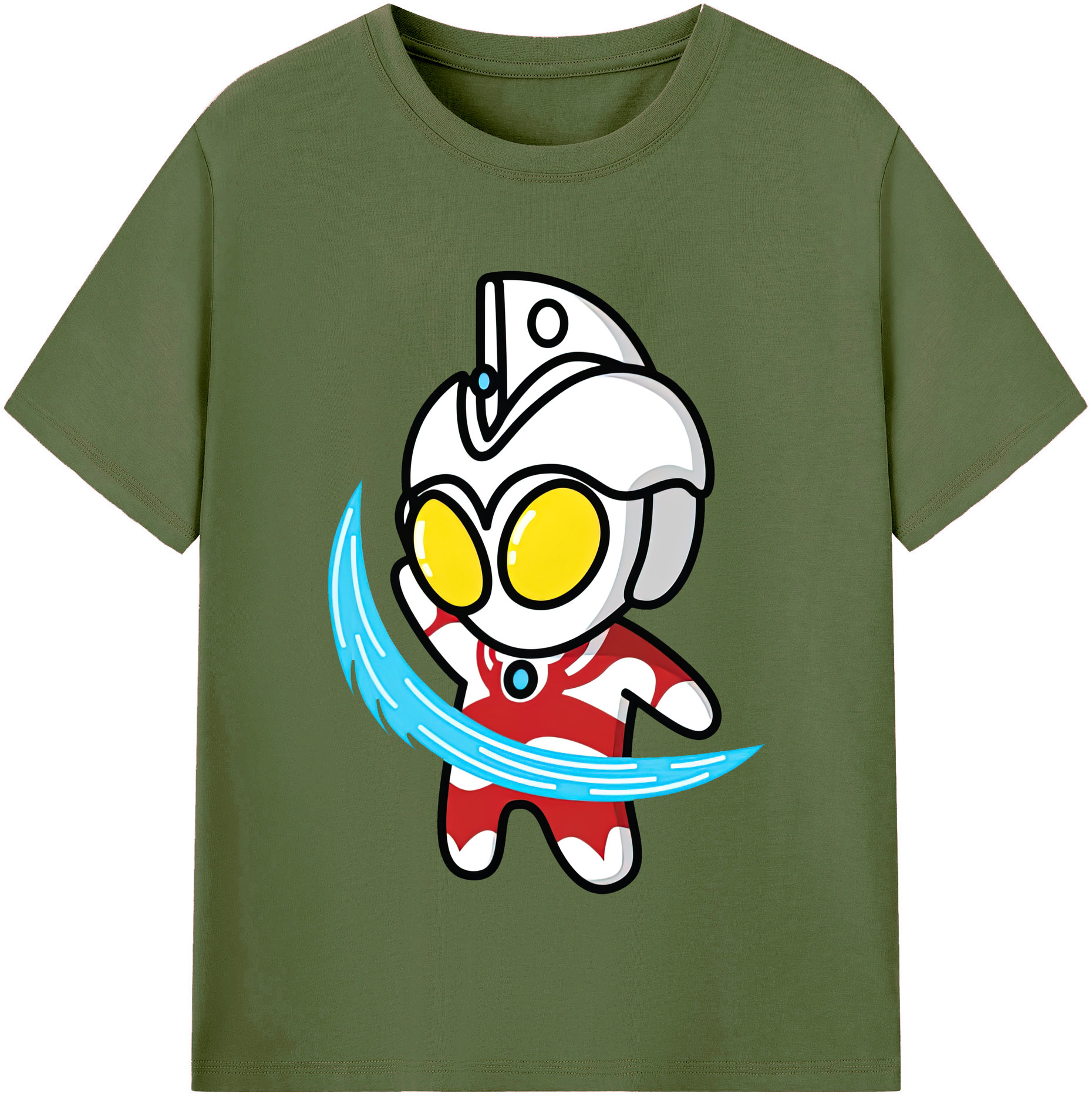 （画像用） ウルトラマン Ultraman 綿100％半袖Tシャツ（フロントプリント）